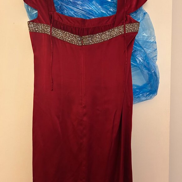 Empire-Waist, Midi Cocktail dress - Picture 3 of 4